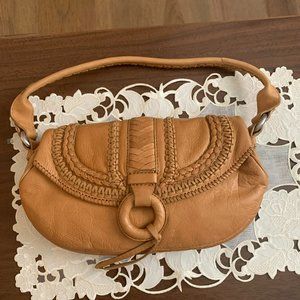 Banana Republic Tan Leather Bag